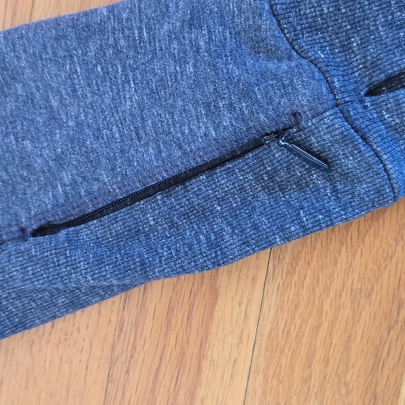 Athleta CYA Heathered Blue Hoodie Sweatshirt- M - Picture 3 of 12